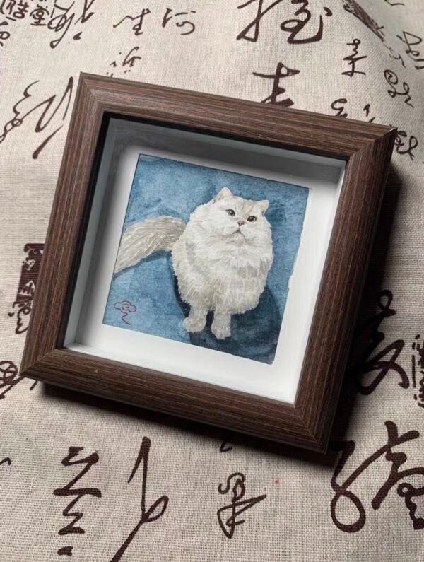 Watercolor pet portrait - Image 4